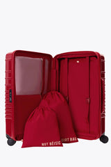 Resale The Medium Check-In Roller in Text Me Red