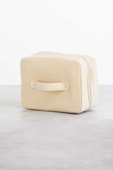 The Hanging Cosmetic Case in Beige