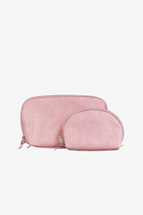 The Cosmetic Pouch Set in Atlas Pink