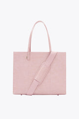 Resale The Large Work Tote in Atlas Pink Croc
