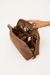 Resale The Large Cosmetic Pouch in Camel