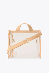 The Stadium Tote in Beige