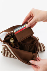 Resale The Belt Bag in Maple Stripe