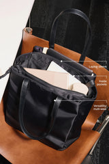 The Commuter Tote in Black
